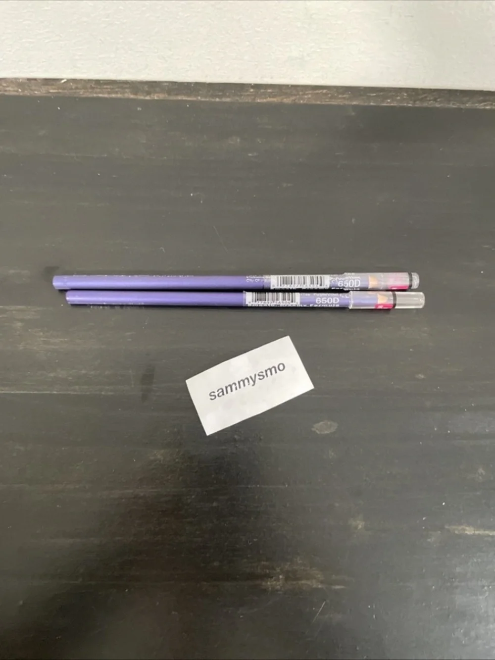 Wet N Wild Coloricon Eyeliner Pencil Purple # 650D x2